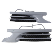 Car Front Bumper Tow Hook Covers Caps PAIR Fits for - C-Class W202 1998-2000 20288000505 2028800605