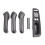 1Set RHD Car Interior Door Pull Grab Handle for  Bora  4 MK4  1999-2004 Window Lifter  Panel 3B2867171E 1