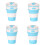 Light  Silicone Foldable Travel Cup-Camping Cup, Foldable Water Cup, Adult Drinking Cup with Lid, 1