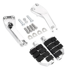 Kit Staffa di Montaggio Pedane Passeggero per Dyna Street Fat Bob FXDF FXDB