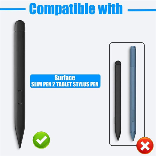 2PCS Slim Pen Tips Replacement , Real- Sensitivity Replacement Nibs Fits for  Surface Slim 1