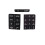 Car Center Console CD Panel Multimedia Button Stickers for   CLS W218 2014-2017 GLA X156 2013-2016 5