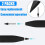2PCS Slim Pen Tips Replacement , Real- Sensitivity Replacement Nibs Fits for  Surface Slim 4