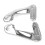 1Pair Plating Front Fairing Bracket Kit for  Road Glide 2010-2013 Motorcycle Hood Bracket Fairing Mount Support 3