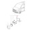For  Campmob Transporter ACC  Sensor Bracket ACC Probe Holder 7E0 907 461A 7E0907461A 2