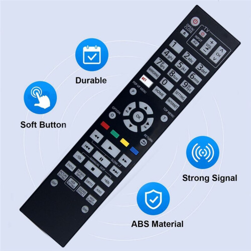 Télécommande de Remplacement N2QAYA000172 pour Lecteur DVD  DPUB9000GN DP-UB9000-K 1
