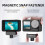 Flymile Sports Camera Quick Release Mount Magnetic Adapter Mount for Action 3/4 7