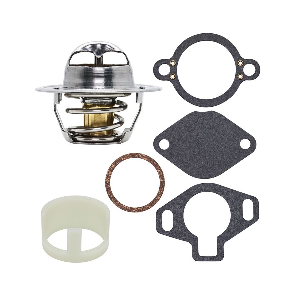 Thermostat Kit 807252Q5 Replacement For With Sleeve 160 4.3L 5.0L 5.7L 7.4L 8.2L 1987 807252T8 6032933784669