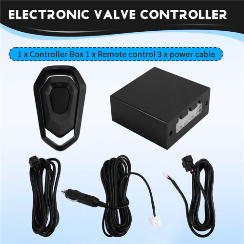 Universal Electronic Valve Controller for Various Engine Exhaust Pipes with Remote Control Car Accessories 1