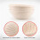 Round Set,2 Yeast Baskets for Bread and Bread Dough, Banneton Proofing Basket with Linen Inserts,Dough Scraper Set Round 5