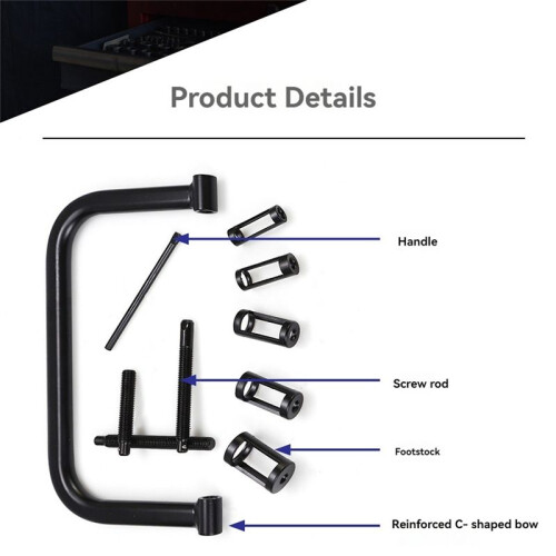 Valve Spring Removal Tool Valve Spring Removal Tool C Clamp Service Kit for ATV, Car, Motorcycle, Small Engine 1