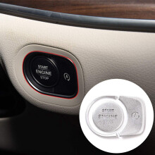 For G GLE GLS Class G463 W167 2019 2020 Car Auto Start Stop Engine Push Button Cover Stickers Trim