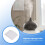 50 Pcs Car Humidifier Sticks Cotton Filter Refill Sticks Filter Replacement Wicks for Portable Ultrasonic Aroma Diffuser 9