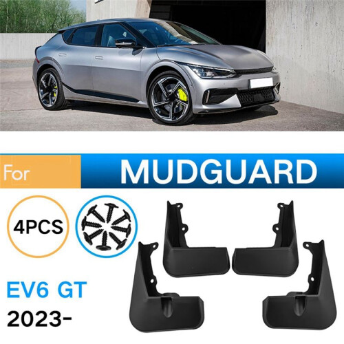 4 Pezzi Parafango Auto Paraspruzzi Paraspruzzi Parafango Parafango per  EV6  2021 2022 2023 Accessori Auto 2