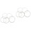 10Pièces Cordes Oud Nylon Son Propre Chaleureux Remplacement 4