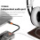 Docking Station per Laptop USB C 10 In 1 Dock  Hub USB C Multiporta Trasparente da 100 W per ,  Air/Pro 8
