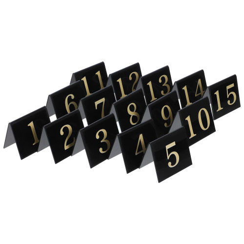 30Pièces Marqueurs De En Double-Face Noir
