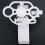 Steering Wheel Controller Gamepad Racing Steering Wheel for PS5 Racing Games, Simulation Games White 2