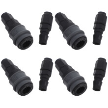 12Paires Coupleurs Plastique Noir Sp20 Pour Connexion Rapide D'outils
