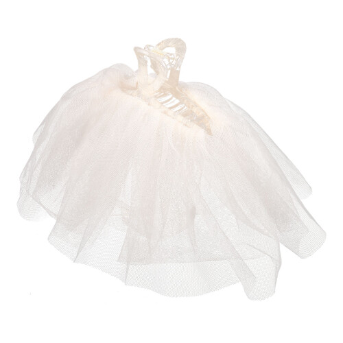 3Pièces Décor Cheveux Beige Voile Épingle 2