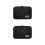 2Pièces Organisateur Multi-Accessoires Numériques Noir Nylon Durable 5