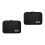 2Pièces Organisateur Multi-Accessoires Numériques Noir Nylon Durable 4
