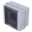 2Ensembles Boîte De Distribution ABS IP65 Grise 5 Voies Porte 1