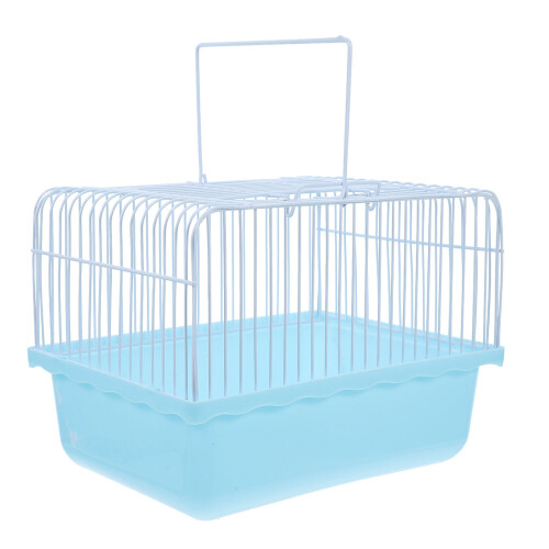 2Pièces Cage Portable ABS Pour Oiseaux Petits Animaux Voyage
