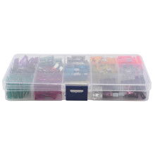 130 Stuks Standaard Autozekeringenassortiment, 1A 2A 3A 4A 5A 7,5A 10A 15A 20A 25A 30A 35A 40A Auto Middellange Bladzekeringenset - Atc/Apr/Ato/Ats