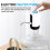 White/Black Water Bottle Pump USB Charging Auto  Drinking Dispenser Charging One Click Auto  Drink Pump 5