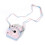 Camera Case with Adjustable Shoulder Strap PU Leather Soft Protective Case Trave Bag for  Instax  12,D 2