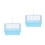 2Pièces Cage Portable ABS Pour Oiseaux Petits Animaux Voyage 4