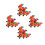24Pièces Miniatures Orange À Remonter Jouets Halloween ABS 4