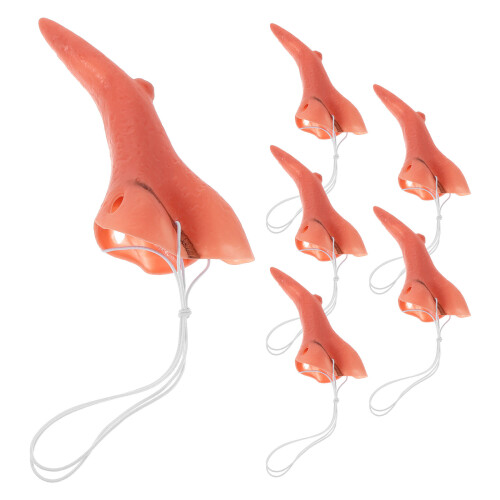 12Pièces Nez De Sorcière Factice Rose Pour Costume Et Carnaval 2