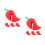 8Pièces Accessoire Cuisine Silicone Rouge Élévateur Couvercle Pot 6