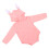 3Pièces Combinaisons Bébé Rose Coton À Longues Oreilles 2