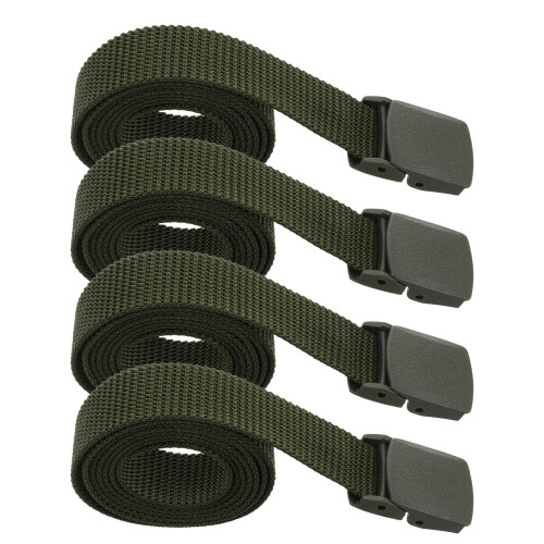 12Pièces Ceinture Canvas Réglable Pour Escalade Et Randonnée