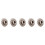 5Pièces Pignon Acier Café Usage Polyvalent 11