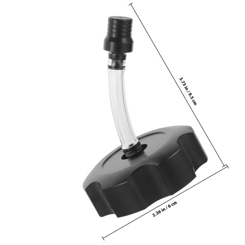 Bouchon De Réservoir Noir En Fer Design Ventilé Performant 1