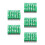 5Ensembles Tampons Lettres Alphabet Vert Pour Apprentissage 6