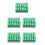 5Ensembles Tampons Lettres Alphabet Vert Pour Apprentissage 3