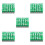 5Ensembles Tampons Lettres Alphabet Vert Pour Apprentissage 5