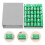 5Ensembles Tampons Lettres Alphabet Vert Pour Apprentissage 10
