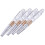 16Pièces Shafts De Fléchettes Transparents En Pour Jeu Pro 2