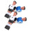 16Pièces Modèles Figurines De Foot En Résine Pour Table Football 1