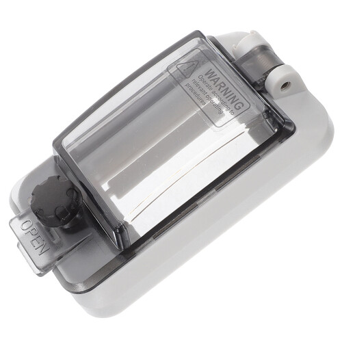 3Pièces Boîte Distribution Courant Pièce Gris Fenêtre Transparente