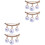 4Pièces Broche En Chic Accessoire Mode 3
