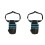 2Pièces Ceinture Jardinage Outils Noir Oxford Résistante Usage Pro 2