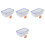 4Ensembles Boîte De Rangement Cigarettes Durable Usage Quotidien 5
