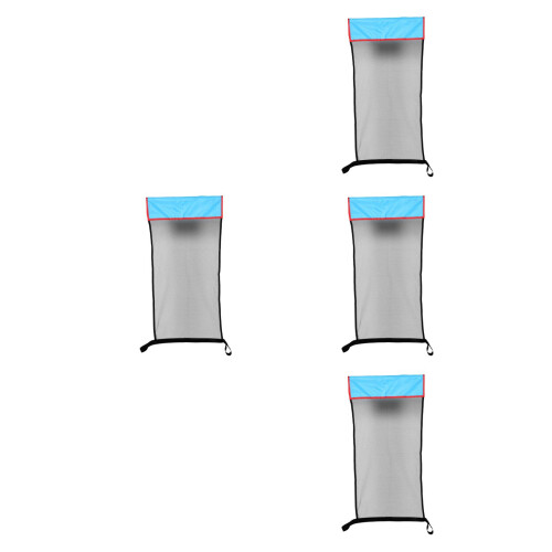 4Pièces Filet Siège Flottant Piscine Enfants Pliable Polyester 2